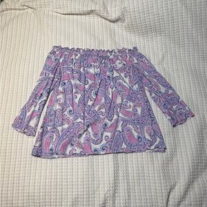 Southern Tide Off Shoulder Top